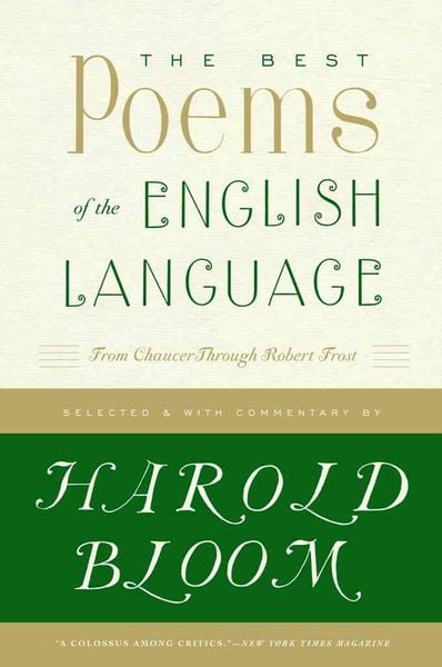 Produktbild: The Best Poems of the English Language