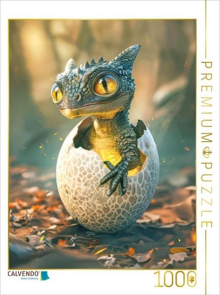 CALVENDO Puzzle Dragon | 1000 Teile Lege-Größe 64x48cm Foto-Puzzle für glückliche Stunden
