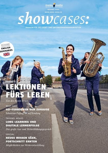 Produktbild: Showcases 2021-02 - Fokus Weiterbildung in der Eventbranche