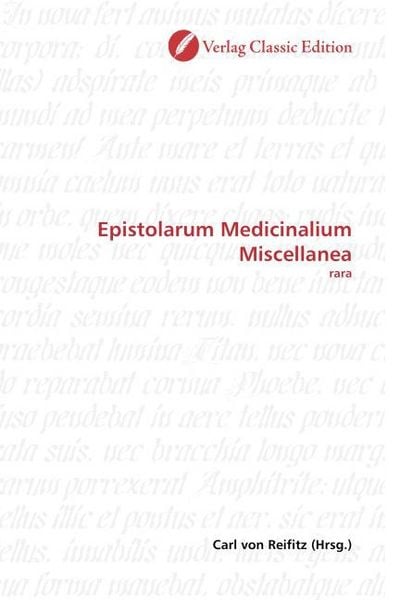 Produktbild: Epistolarum Medicinalium Miscellanea