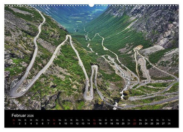 Produktbild: Atemberaubendes Norwegen (hochwertiger Premium Wandkalender 2026 DIN A2 quer), Kunstdruck in Hochglanz