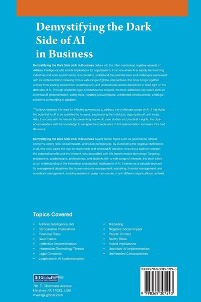 Produktbild: Demystifying the Dark Side of AI in Business