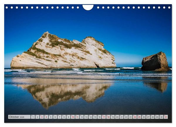 Produktbild: Neuseeland - Landschaftstr&auml;ume (Wandkalender 2026 DIN A4 quer), CALVENDO Monatskalender