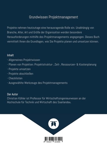Produktbild: Grundwissen Projektmanagement