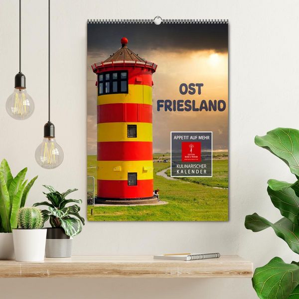 Produktbild: Ostfriesland - Appetit auf mehr (Wandkalender 2026 DIN A2 hoch), CALVENDO Monatskalender