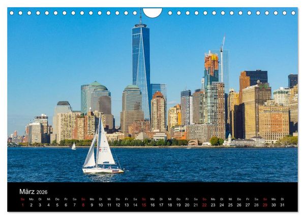 Produktbild: Herbst in New York (Wandkalender 2026 DIN A4 quer), CALVENDO Monatskalender