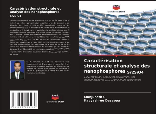 Produktbild: Caract&eacute;risation structurale et analyse des nanophosphores Sr2SiO4