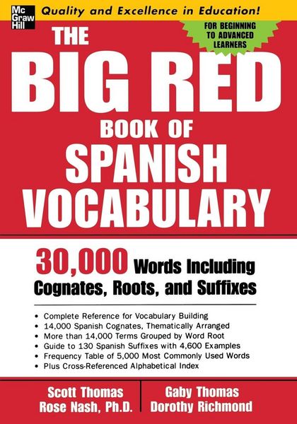 Produktbild: Big Red Book Of Spanish Voca