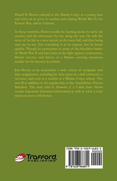 Produktbild: Memories of a United States Marine