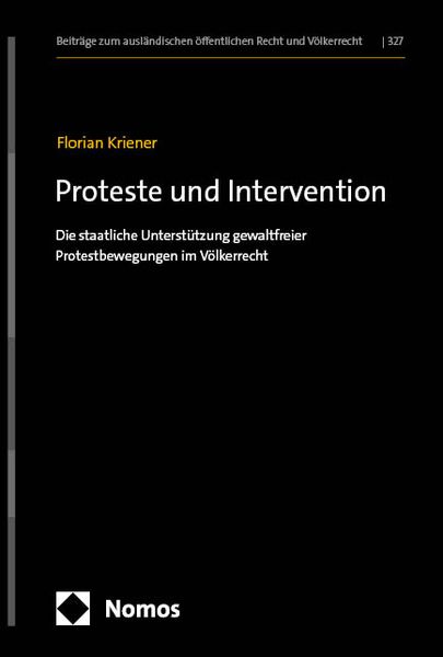 Produktbild: Proteste und Intervention