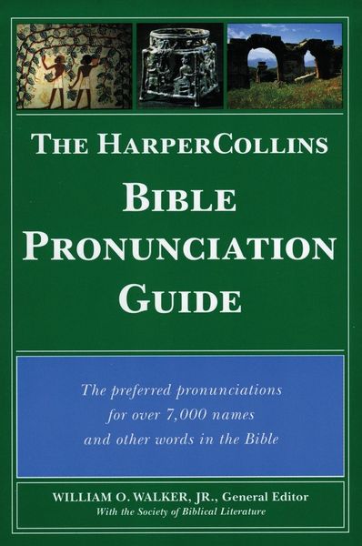 Produktbild: The HarperCollins Bible Pronunciation Guide