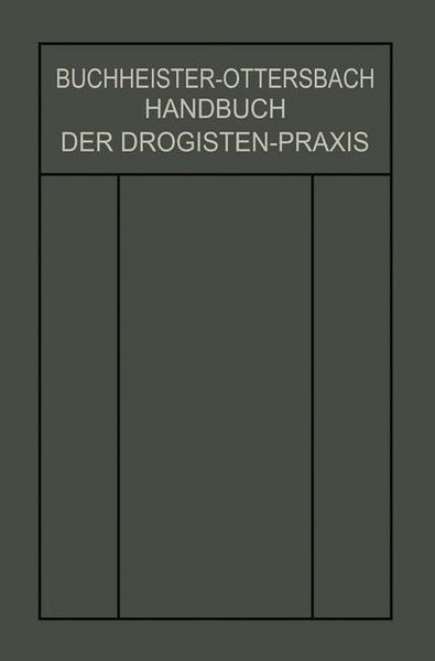 Produktbild: Handbuch der Drogisten-Praxis