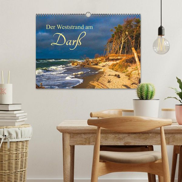 Produktbild: Der Weststrand am Dar&szlig; (Wandkalender 2026 DIN A3 quer), CALVENDO Monatskalender