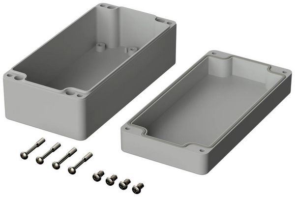 Produktbild: Bopla EUROMAS M 219 02219000 Industrie-Geh&auml;use 160 x 80 x 60 Polycarbonat Lichtgrau (RAL 7035) 1 St.