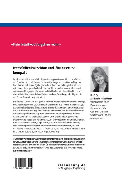 Produktbild: Immobilieninvestition und -finanzierung kompakt