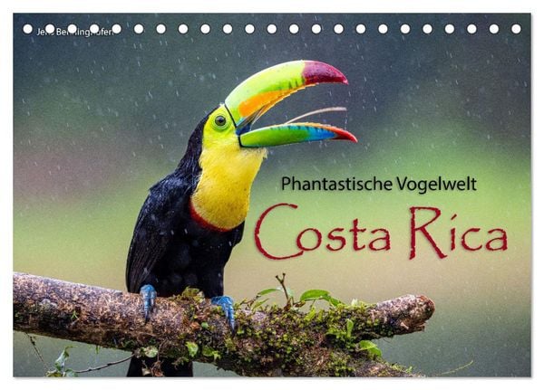 Produktbild: Phantastische Vogelwelt Costa Rica (Tischkalender 2026 DIN A5 quer), CALVENDO Monatskalender