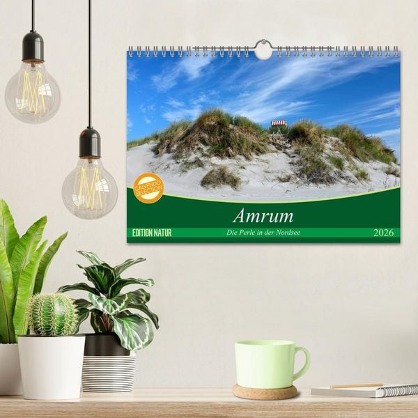 Produktbild: Amrum, die Perle in der Nordsee (Wandkalender 2026 DIN A4 quer), CALVENDO Monatskalender