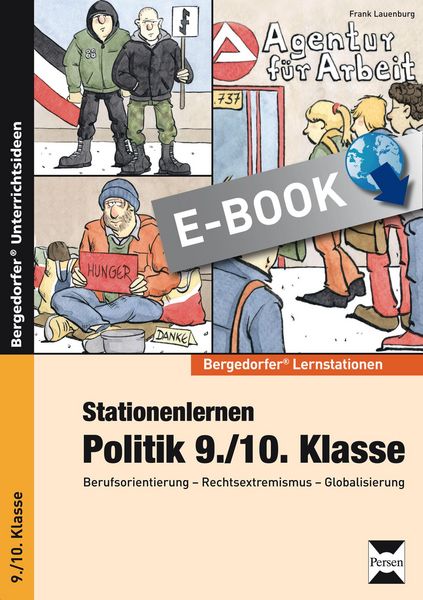 Produktbild: Stationenlernen Politik 9./10. Klasse