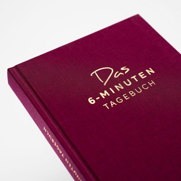 Produktbild: Das 6-Minuten-Tagebuch (rubin)