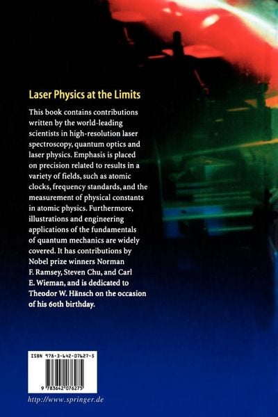 Produktbild: Laser Physics at the Limits