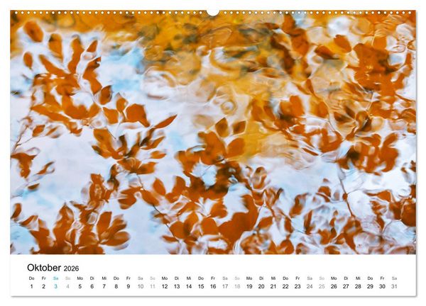 Produktbild: Wasser-Farben (Wandkalender 2026 DIN A2 quer), CALVENDO Monatskalender