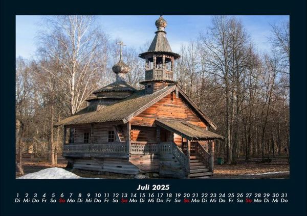 Produktbild: Religi&ouml;se Architektur 2025 Fotokalender DIN A4