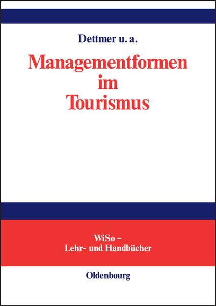Produktbild: Managementformen im Tourismus