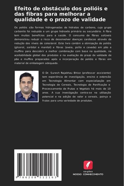 Produktbild: Efeito de obst&aacute;culo dos poli&oacute;is e das fibras para melhorar a qualidade e o prazo de validade