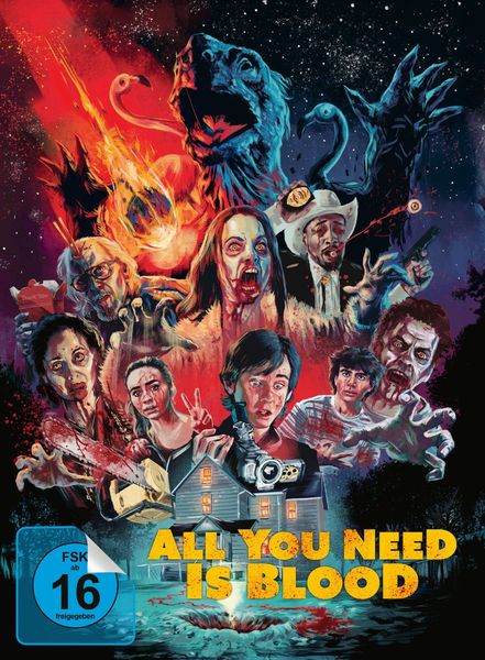 Produktbild: All You Need Is Blood - UHD 2-Disc Limited Edition Mediabook (4K Ultra HD + Blu-ray)