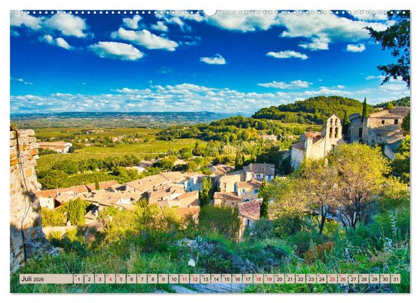 Produktbild: Magisches Land des Ventoux (Wandkalender 2026 DIN A2 quer), CALVENDO Monatskalender
