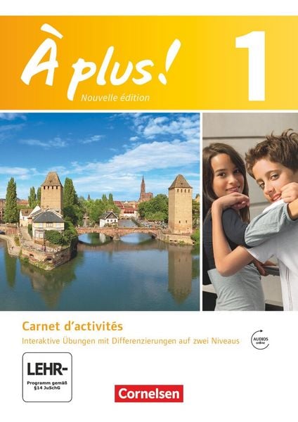 Produktbild: &Agrave; plus ! - Franz&ouml;sisch als 1. und 2. Fremdsprache - Ausgabe ab 2012 - Band 1