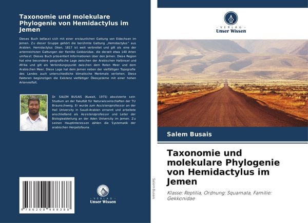 Produktbild: Taxonomie und molekulare Phylogenie von Hemidactylus im Jemen