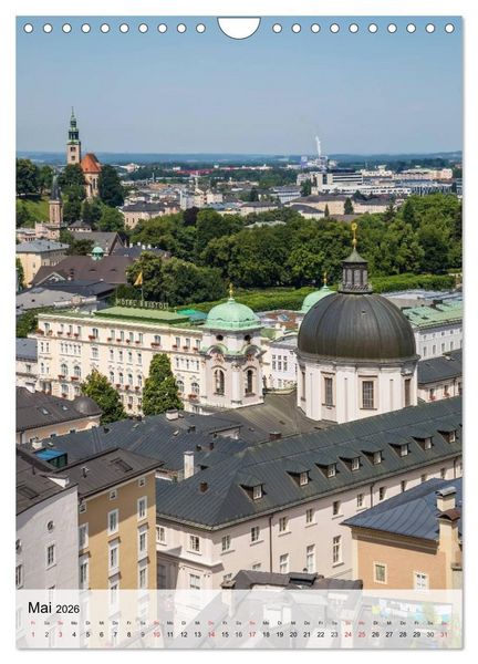 Produktbild: SALZBURG Grandiose Ausblicke (Wandkalender 2026 DIN A4 hoch), CALVENDO Monatskalender