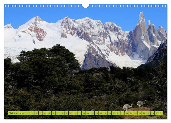 Produktbild: M&auml;rchenwelt Patagonien (Wandkalender 2026 DIN A3 quer), CALVENDO Monatskalender