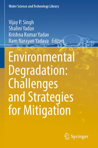 Produktbild: Environmental Degradation: Challenges and Strategies for Mitigation