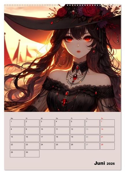 Produktbild: Sehnsucht nach Fantasie (Wandkalender 2026 DIN A2 hoch), CALVENDO Monatskalender