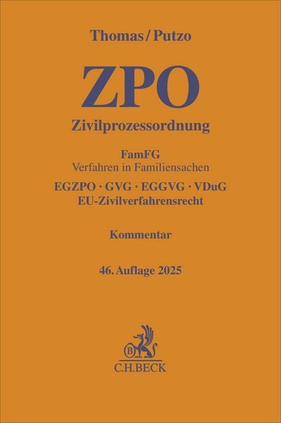 Zivilprozessordnung. ZPO