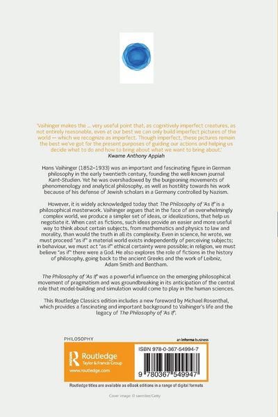 Produktbild: The Philosophy of 'As If'