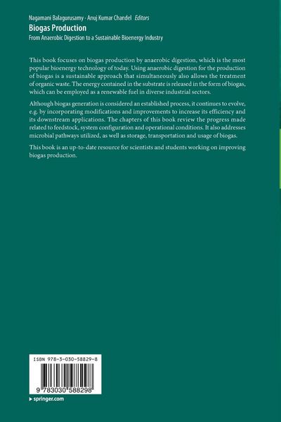 Produktbild: Biogas Production