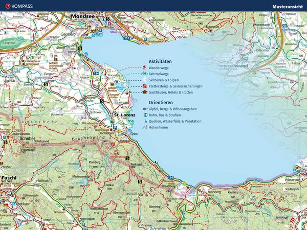 Produktbild: KOMPASS Wanderkarte 90 Lago Maggiore, Lago di Varese 1:50.000