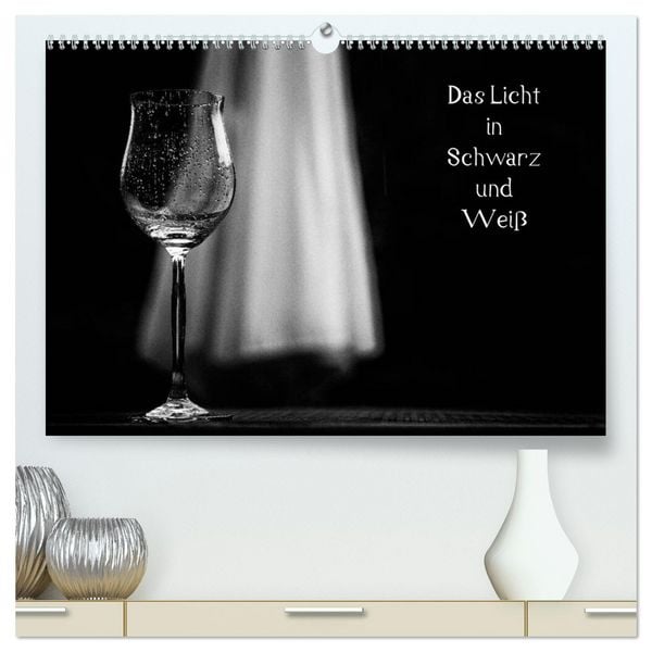 Produktbild: Das Licht in Schwarz und Wei&szlig; (hochwertiger Premium Wandkalender 2026 DIN A2 quer), Kunstdruck in Hochglanz