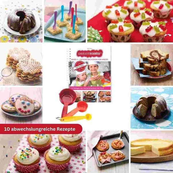 Produktbild: Kinderleichte Becherk&uuml;che - Leckere Backideen f&uuml;r Kinder (Band 2)