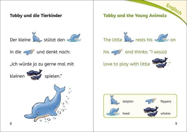Produktbild: Bildermaus - Mit Bildern Englisch lernen - Delfingeschichten - Dolphin Stories