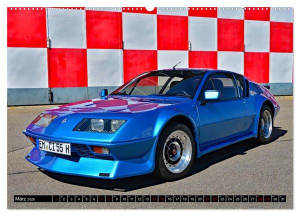 Produktbild: Renault Alpine A310 V6 (Wandkalender 2026 DIN A2 quer), CALVENDO Monatskalender