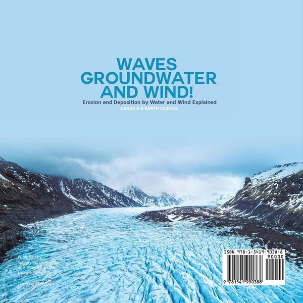 Produktbild: Waves, Groundwater and Wind! Erosion and Deposition by Water and Wind Explained | Grade 6-8 Earth Science