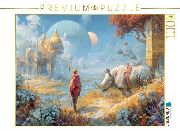Produktbild: CALVENDO Puzzle Paradies f&uuml;r Tiere | 1000 Teile Lege-Gr&ouml;&szlig;e 64x48cm Foto-Puzzle f&uuml;r gl&uuml;ckliche Stunden