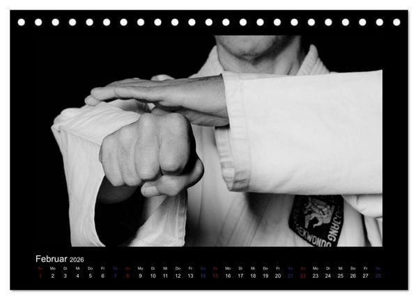 Produktbild: Traditionelles Taekwon-Do (Tischkalender 2026 DIN A5 quer), CALVENDO Monatskalender