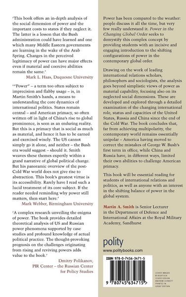 Produktbild: Power in the Changing Global Order