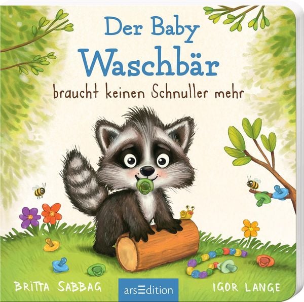 Produktbild: Der Baby Waschb&auml;r braucht keinen Schnuller mehr