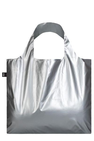 METALLIC, Matt Silver. Bag